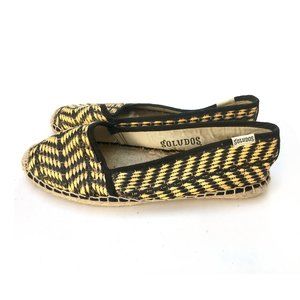 Soludos Woven Raffia Espadrilles (US 6)